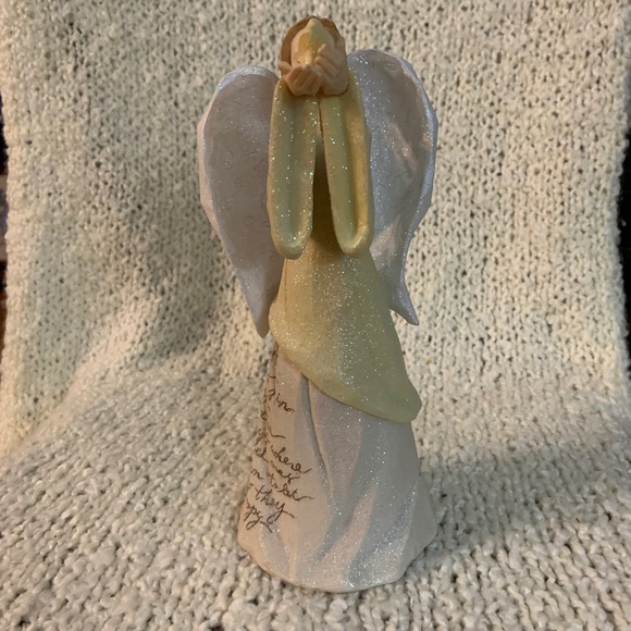 Enesco Foundations angel, 8 inches tall. - Picture 6 of 6